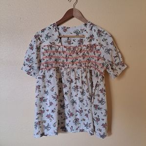 Vintage floral top